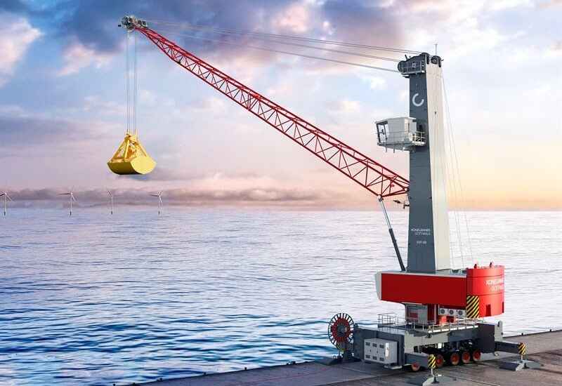 Saguenay Port Orders First Electric Konecranes Mobile Harbor Crane