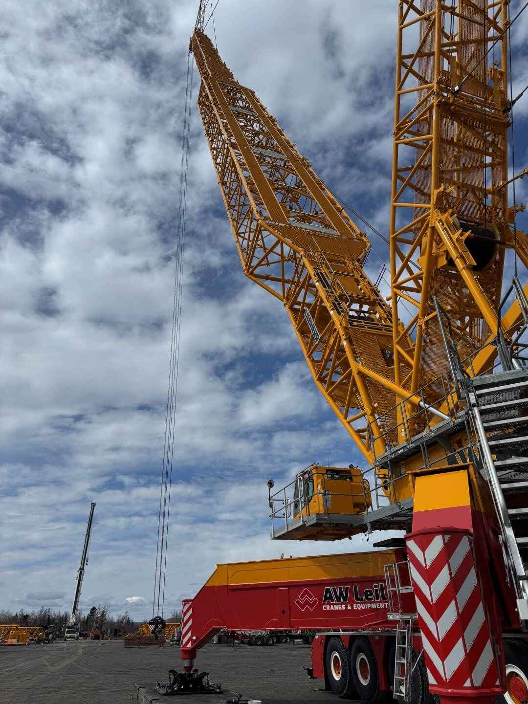A.W. Leil Adds High-Capacity Crane to Support Atlantic Canada's Energy Sector