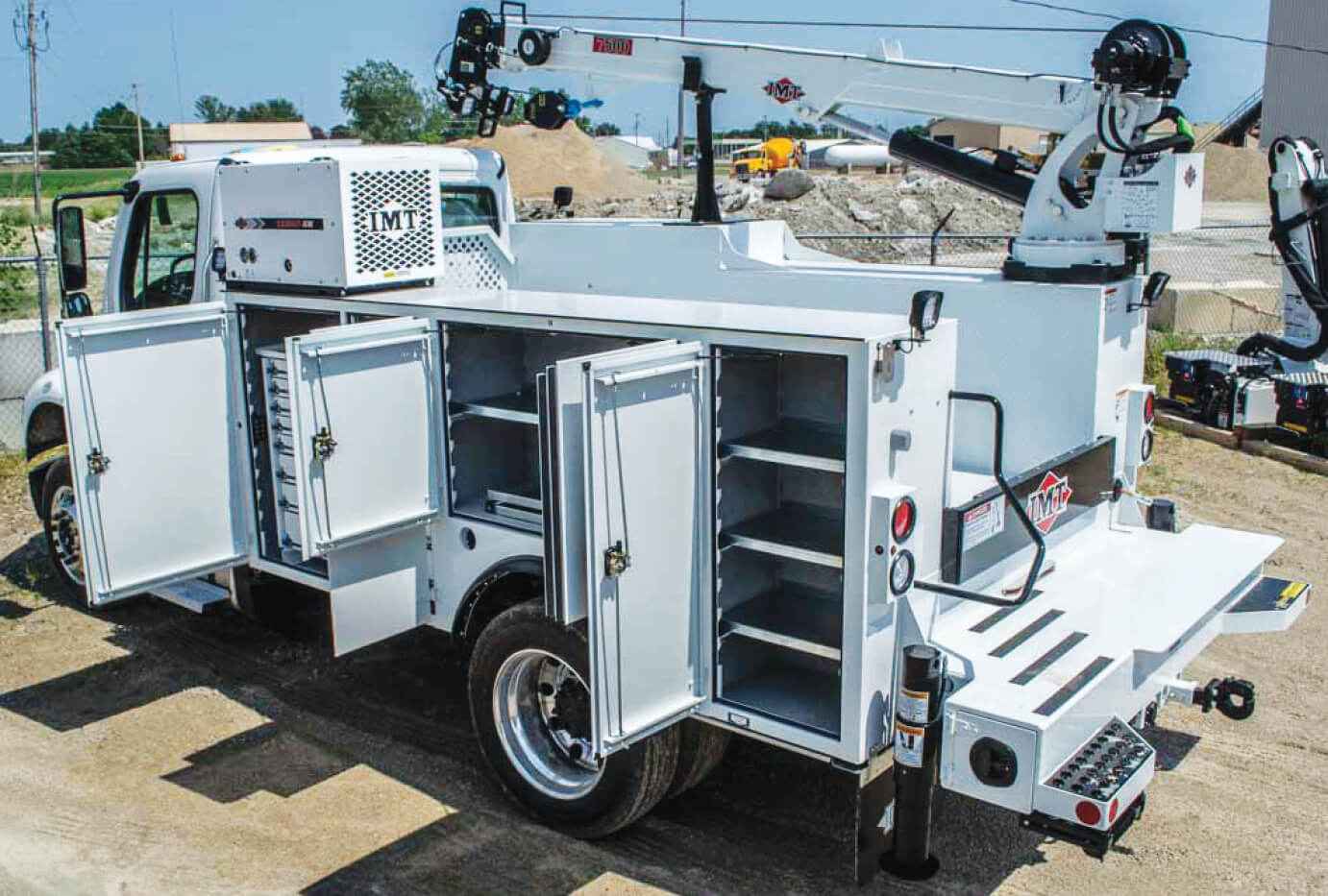 IMT Showcases Electric and Hybrid Service Truck Innovations