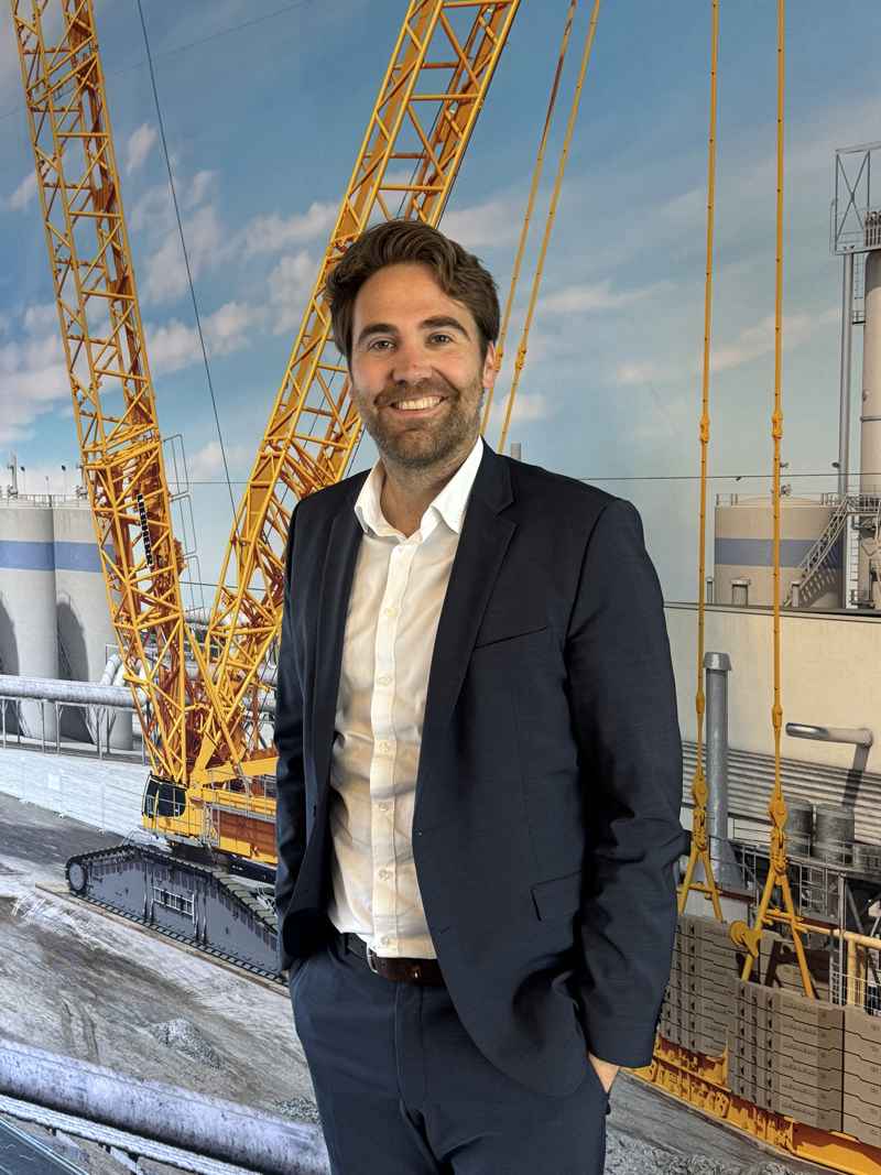 Liebherr USA Appoints New Divisional Director for Mobile and Crawler Cranes