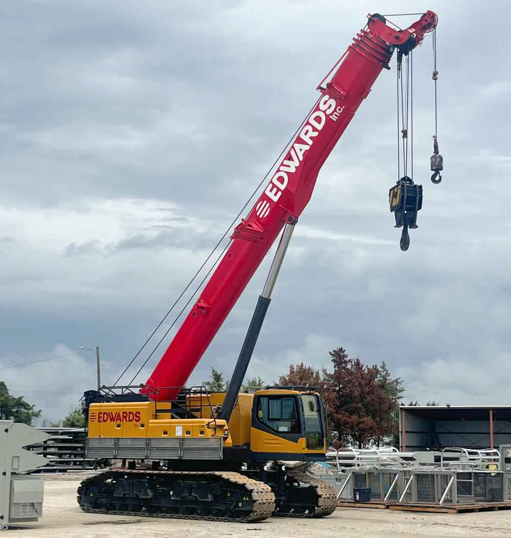 Edwards Inc. Adds Three More Sany Cranes to Fleet